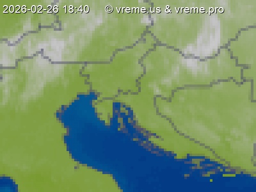 Oblačnost Slovenija