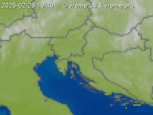 Oblačnost Slovenija