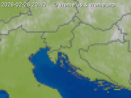 Oblačnost Slovenija