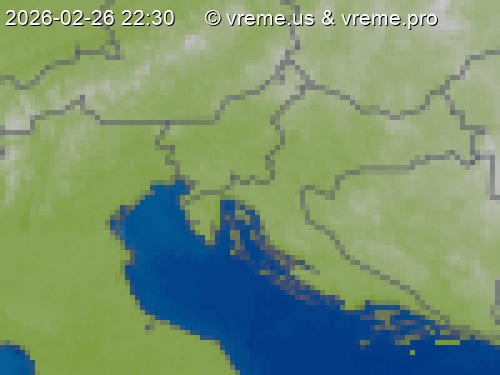 Oblačnost Slovenija