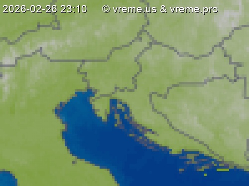 Oblačnost Slovenija