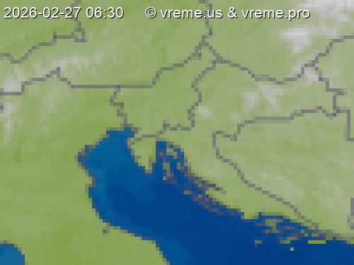 Oblačnost Slovenija