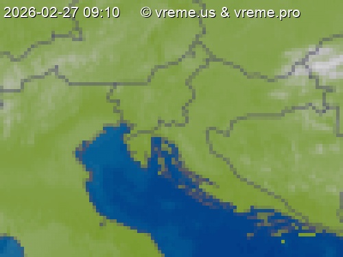 Oblačnost Slovenija