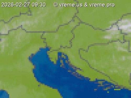 Oblačnost Slovenija