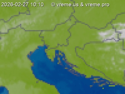 Oblačnost Slovenija