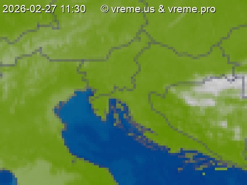 Oblačnost Slovenija