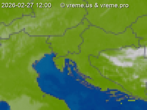 Oblačnost Slovenija