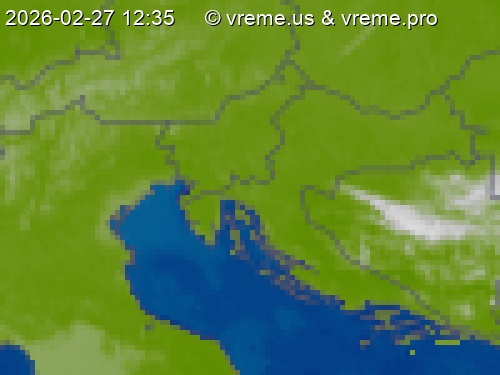 Oblačnost Slovenija