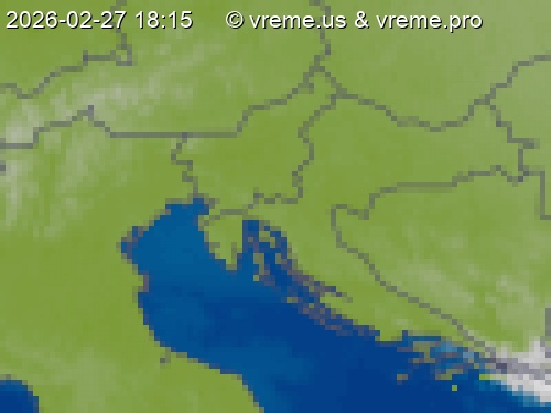 Oblačnost Slovenija