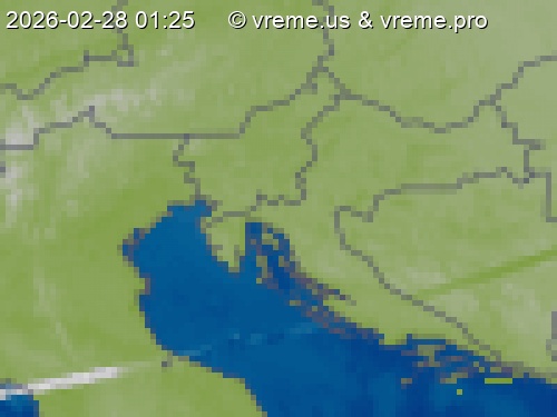 Oblačnost Slovenija