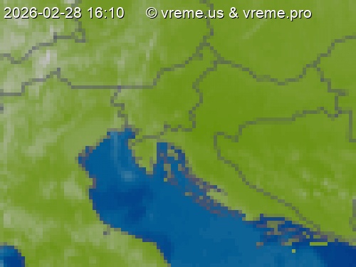 Oblačnost Slovenija