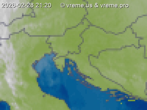 Oblačnost Slovenija