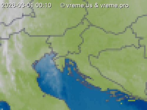 Oblačnost Slovenija