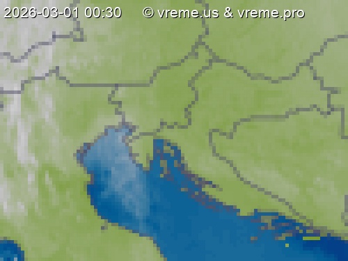 Oblačnost Slovenija