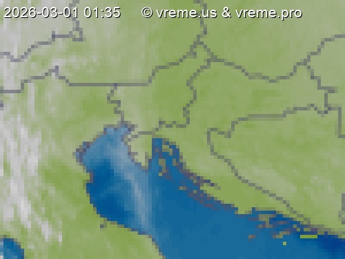 Oblačnost Slovenija