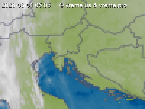 Oblačnost Slovenija