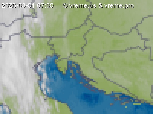 Oblačnost Slovenija