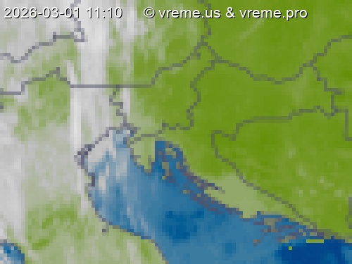 Oblačnost Slovenija