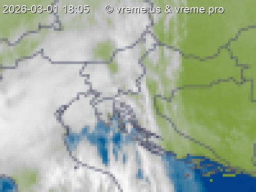 Oblačnost Slovenija