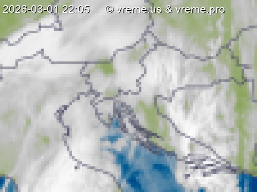 Oblačnost Slovenija