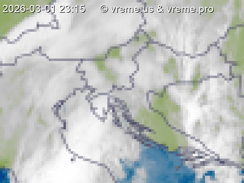 Oblačnost Slovenija