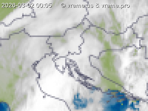 Oblačnost Slovenija