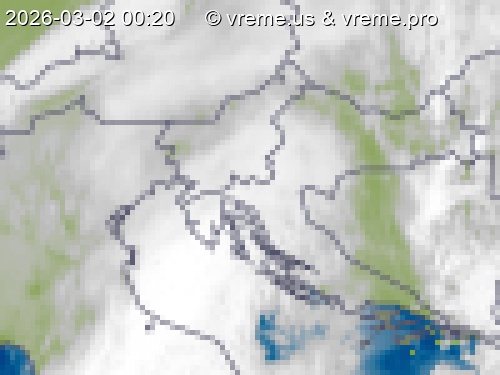 Oblačnost Slovenija
