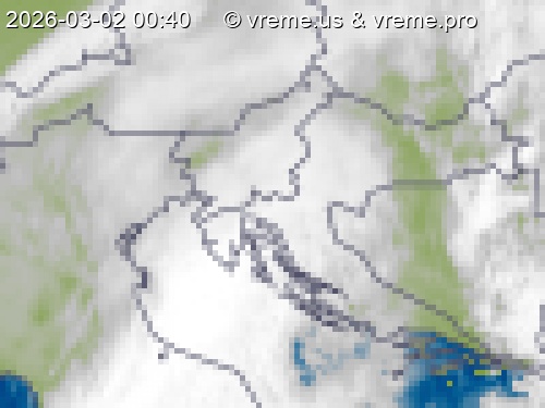 Oblačnost Slovenija