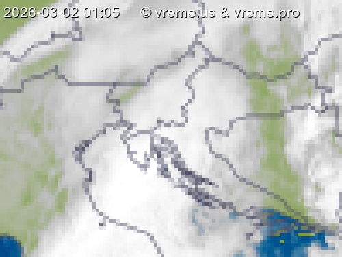 Oblačnost Slovenija