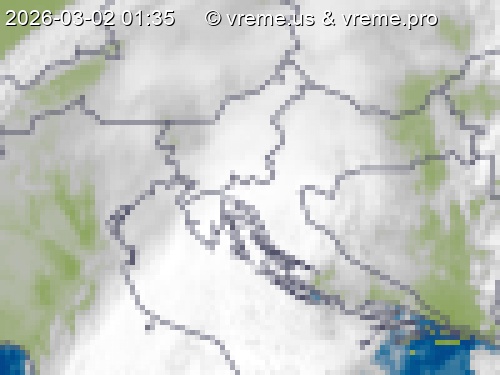 Oblačnost Slovenija