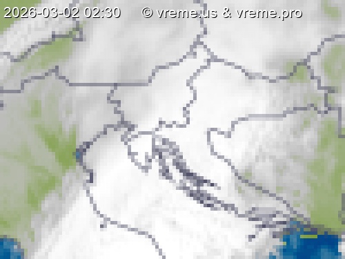 Oblačnost Slovenija