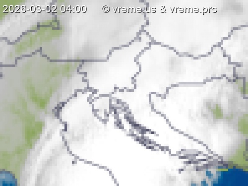 Oblačnost Slovenija