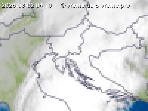 Oblačnost Slovenija
