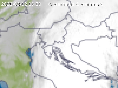 Oblačnost Slovenija