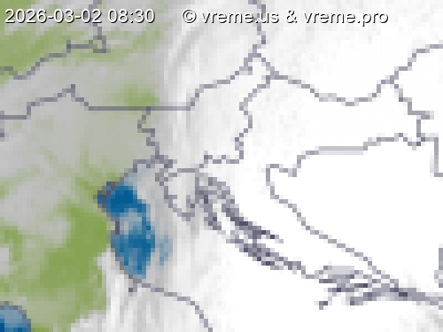 Oblačnost Slovenija