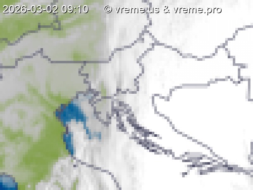 Oblačnost Slovenija