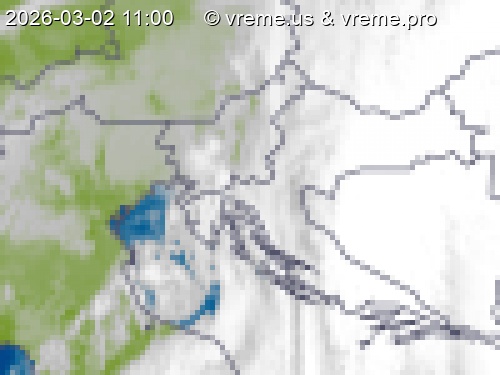 Oblačnost Slovenija