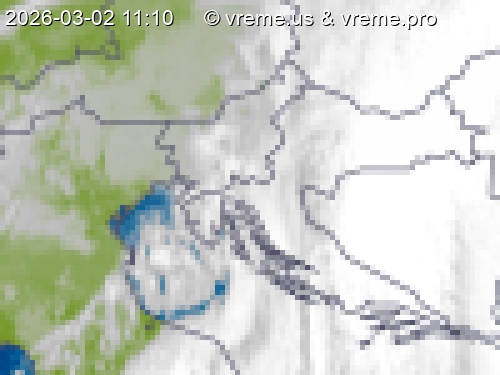 Oblačnost Slovenija