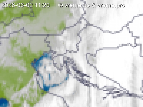 Oblačnost Slovenija