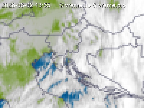 Oblačnost Slovenija