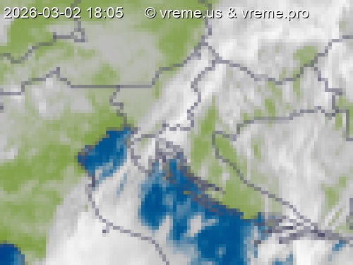 Oblačnost Slovenija