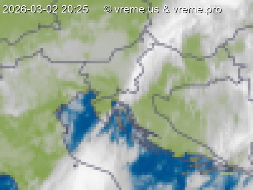 Oblačnost Slovenija