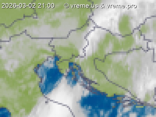 Oblačnost Slovenija