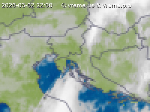 Oblačnost Slovenija