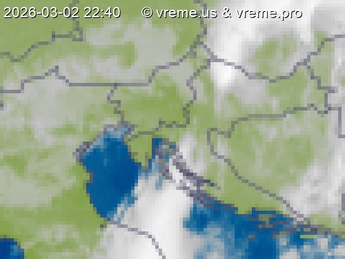 Oblačnost Slovenija