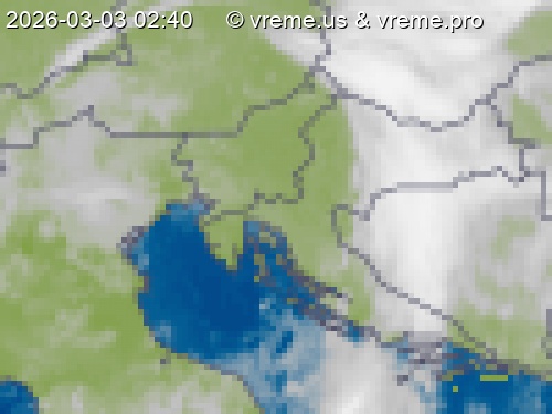 Oblačnost Slovenija