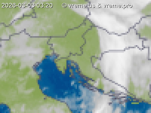 Oblačnost Slovenija