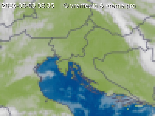 Oblačnost Slovenija