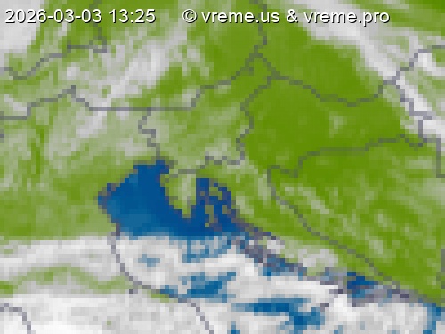 Oblačnost Slovenija