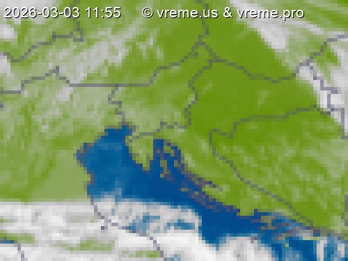 Oblačnost Slovenija